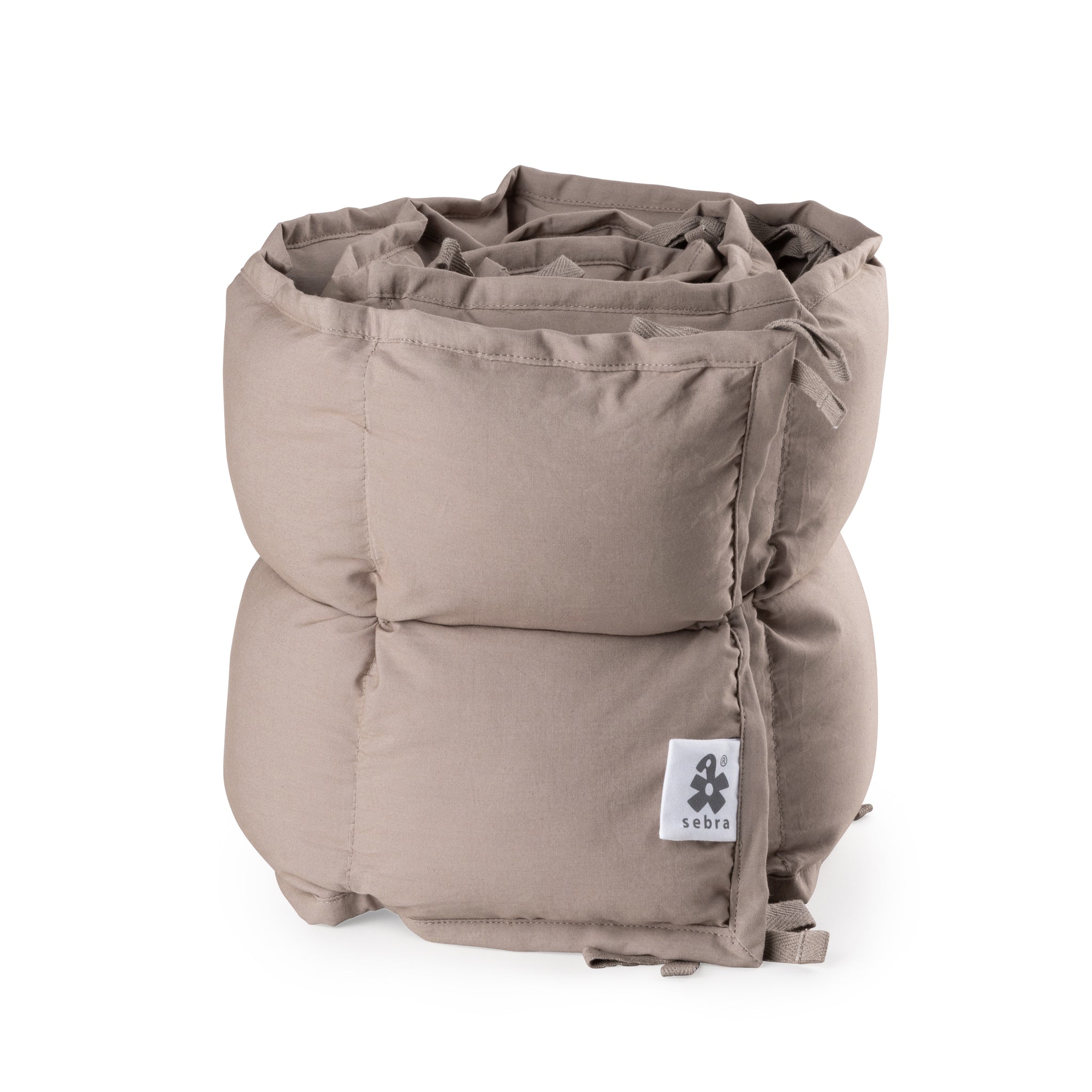 Baby bumper 180 cm, Kapok - Sebra Sleep - Jetty beige