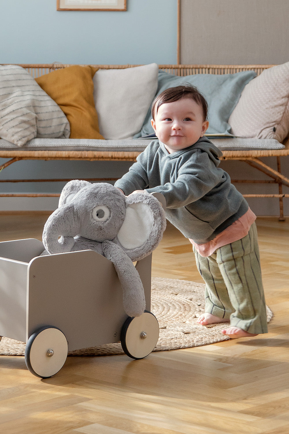 Doll's bed linen - Pixie Land - Multicolored – sebra-interior.com