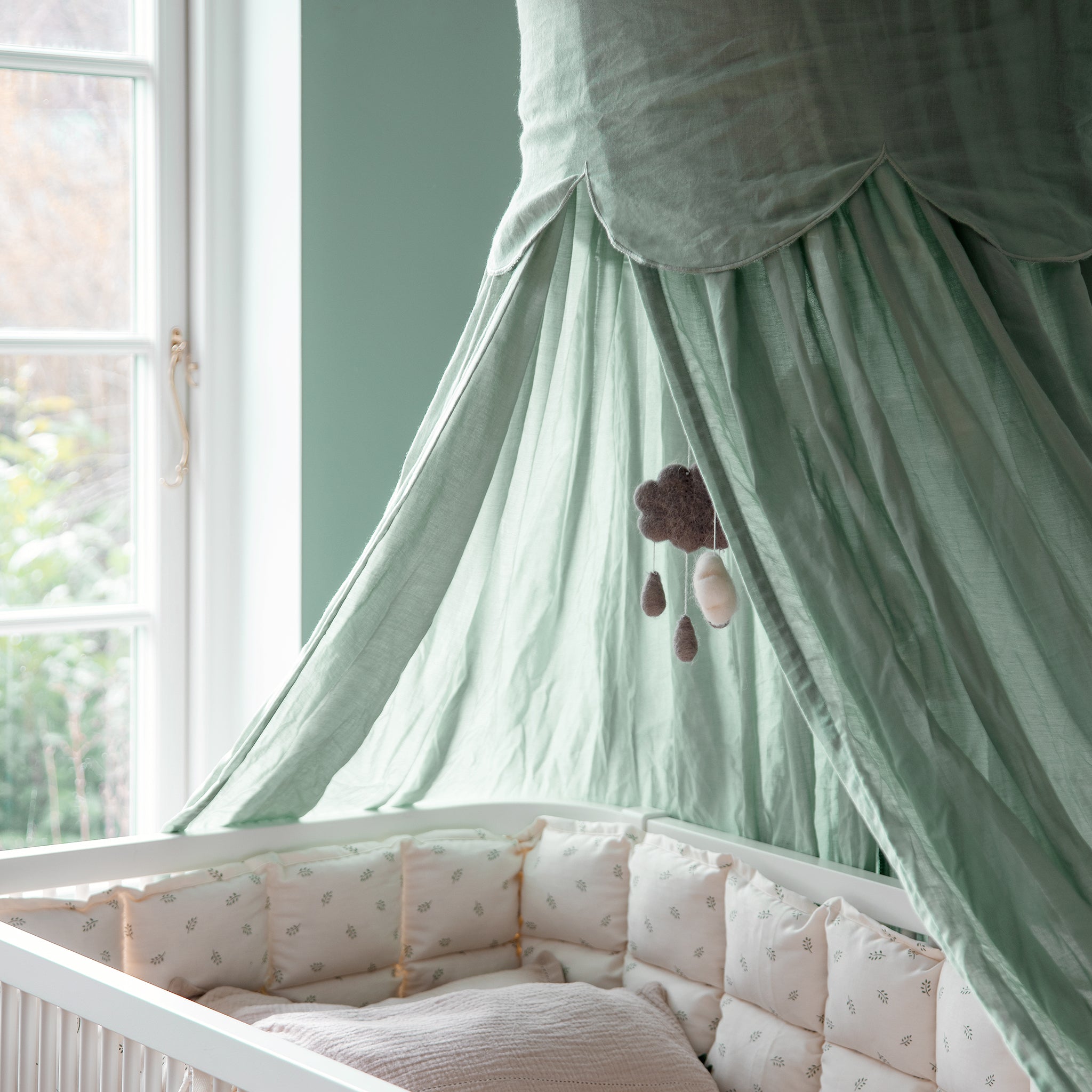 Cloud Canopy - Sebra Sleep - Dusty green