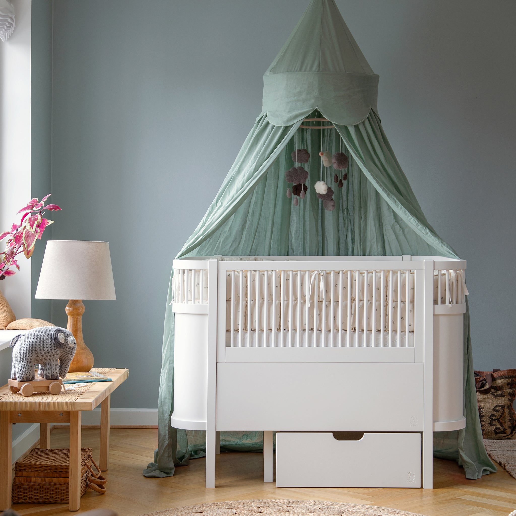 Cloud Canopy - Sebra Sleep - Dusty green