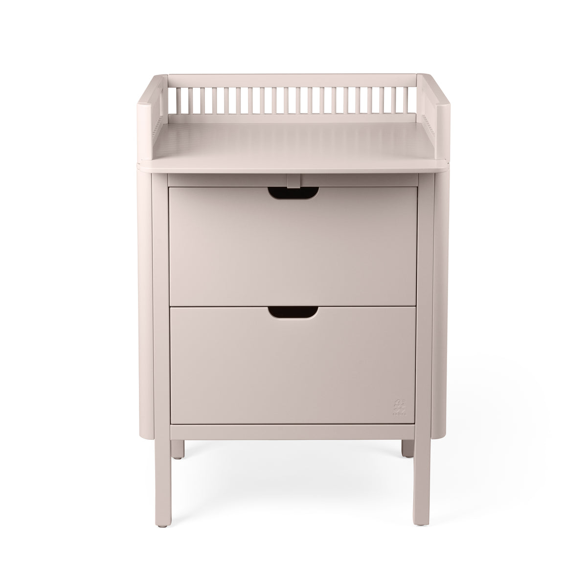 Sebra Customisation Sebra Changing Unit, drawers - Sebra Care - Birchbark Rose