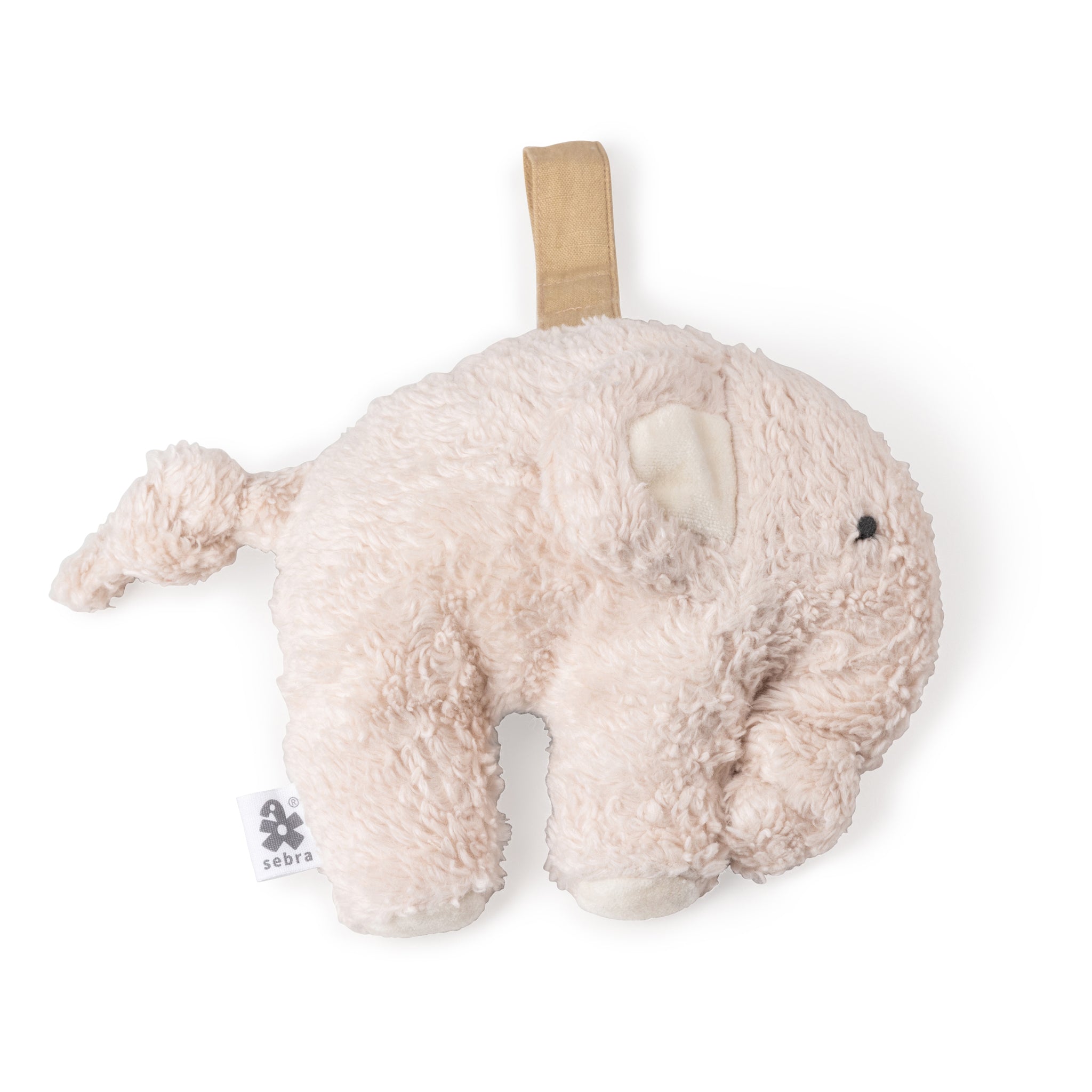 Musical pull toy, Fanto - Sebra Play - Birchbark rose Musical pull toy, Fanto - Sebra Play - Birchbark rose
