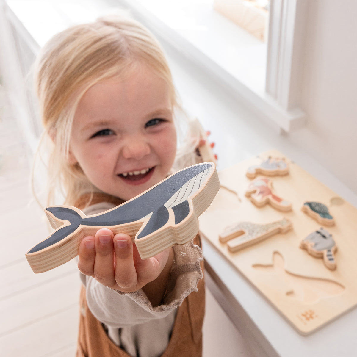 Magnetic Drawing board - Sebra Play - Wood – sebra-interior.com