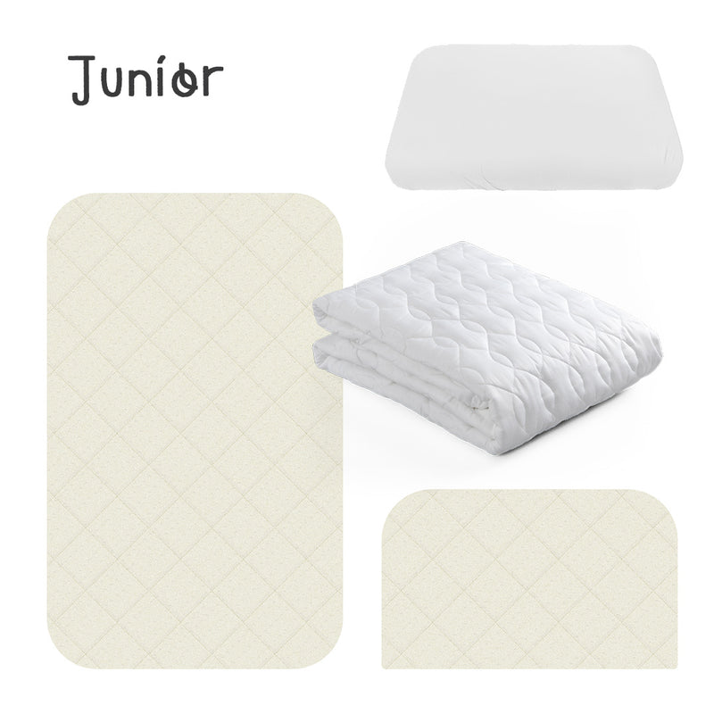 Bundle, Baby mattress incl. JUNIOR mattress pad and jersey sheet